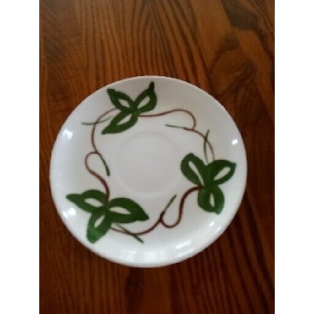 Vintage Saucer HERITAGE WARE by STETSON‎ Hand-painted Underglaze